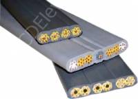 Cáp điện dẹt 12 sợi, 24 sợi